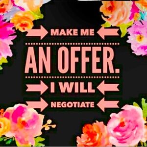 Open to reasonable offers!